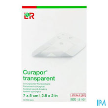 Afbeelding in Gallery-weergave laden, Curapor Transparant Steriel 7cmx 5cm 50 13101
