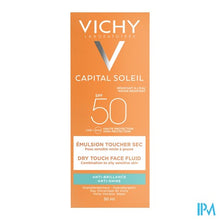 Afbeelding in Gallery-weergave laden, Vichy Cap Sol Ip50+ Gezichtscr Dry Touch 50ml
