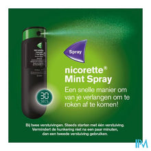 Charger l'image dans la galerie, Nicorette Mint 1mg Mondspray Z/suiker 2x150
