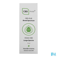 Afbeelding in Gallery-weergave laden, Cbd Olie Breed Spectrum 10% 10ml Cbd-phar
