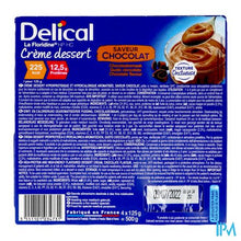 Afbeelding in Gallery-weergave laden, Delical Creme Dessert La Floridine Chocola 4x125g
