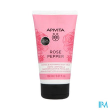 Afbeelding in Gallery-weergave laden, Apivita Body Creme Verstevigend Rose&amp;pepper 150ml
