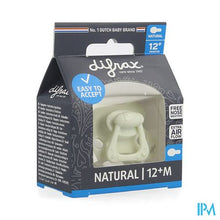 Afbeelding in Gallery-weergave laden, Difrax Fopspeen Natural 12m+ Uni/pure Creme/popc.
