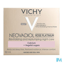 Afbeelding in Gallery-weergave laden, Vichy Neovadiol Rose Platinium Nacht 50ml
