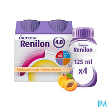 Afbeelding in Gallery-weergave laden, Renilon 4.0 Abrikoos Fles 4x125ml 570978
