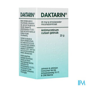 Daktarin Pulv Derm 1 X 20g 2%