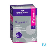 Mannavita Vitamine C Platinum V-comp 60