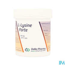 Load image into Gallery viewer, l-lysine Forte Caps 120 Deba
