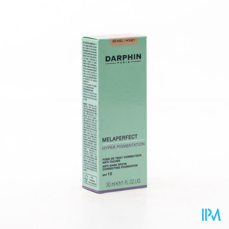 Darphin Melaperfect A/vlek.found.spf15 Honing 30ml