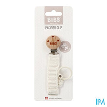 Afbeelding in Gallery-weergave laden, Bibs Fopspeenketting Knitted Ivory
