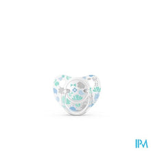 Load image into Gallery viewer, Suavinex Memories Soother Sil Flat 6/18m Green Duo
