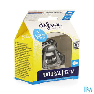 Difrax Fopspeen Natural 12m+