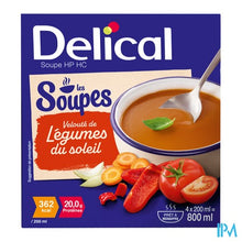 Afbeelding in Gallery-weergave laden, Delical Soupe Veloute Legumes Soleil 4x200ml
