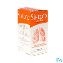 Afbeelding in Gallery-weergave laden, Sinecod 0,15% Siroop 200ml
