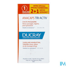Afbeelding in Gallery-weergave laden, Ducray Anacaps Tri-activ Caps 90

