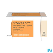 Charger l'image dans la galerie, Steovit Forte Sinaasappel 1000mg/800 Kauwtabl 84
