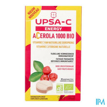 Afbeelding in Gallery-weergave laden, Upsa C Energy Acerola 1000mg Kauwtabl 30
