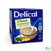 Afbeelding in Gallery-weergave laden, Delical Soupe Veloute Poireaux Pdt &amp; Creme 4x200ml

