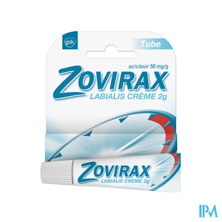 Zovirax Labialis Tube Creme 2g