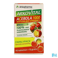 Charger l'image dans la galerie, Arkovital Acerola 1000 Familypack Kauwtabl 60
