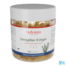 Charger l'image dans la galerie, Omegasan 3 Softgels 60 Vegan Nutrisan
