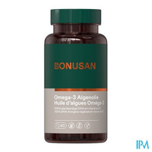 Afbeelding in Gallery-weergave laden, Omega 3 Algenolie Softcaps 60 Bonusan
