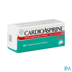 Cardioaspirine Maagsapresist. Tabl 84 X 100mg