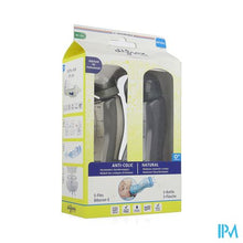 Load image into Gallery viewer, Difrax S-fles Natural Bl.-grijs/grijs 250ml 2pack

