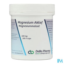 Charger l'image dans la galerie, Magnesium Actif Caps 100 X 600mg Deba
