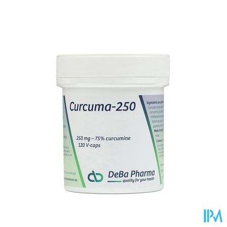 Curcuma-250 Caps 120 Deba