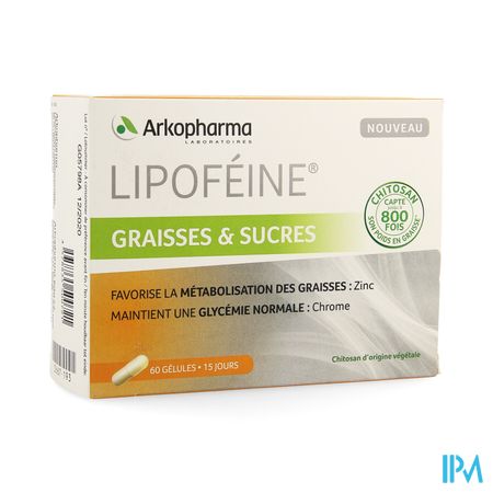 Lipofeine Vetten Suiker Caps 60