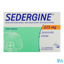 Charger l'image dans la galerie, Sedergine 325mg Bruitstabl 20
