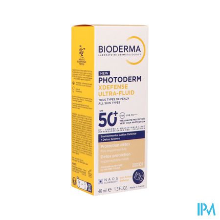 Bioderma Photoderm Xdefense Ultrafl.spf50+ 01 40ml