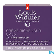 Afbeelding in Gallery-weergave laden, Widmer Iaa Dagcreme Rijk Uv30 Parf Pot 50ml
