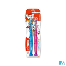 Charger l&#39;image dans la galerie, Elmex Tandenborstel Kind Zacht 3-6jaar Duopack
