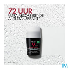 Afbeelding in Gallery-weergave laden, Vichy Homme Deo Extr. Controle 72u Roller 50ml Nf
