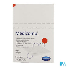 Charger l'image dans la galerie, Medicomp 5x5cm 4l. St. 25x2 P/s
