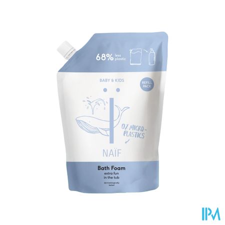 Naif Baby&kids Care Bath Foam Refill Doypack 500ml