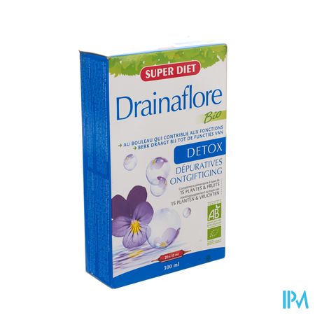 Superdiet Drainaflore Bio Amp 20x15ml