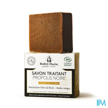 Afbeelding in Gallery-weergave laden, Ballot Flurin Zwarte Propolis Zeep Bio 100g
