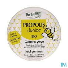 Afbeelding in Gallery-weergave laden, Herbalgem Propolis Junior Bio Gommen 45g
