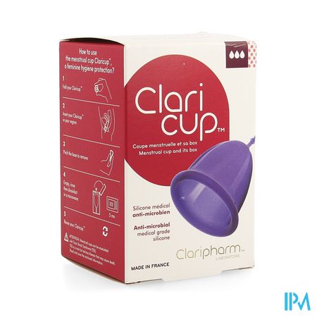 Claricup Menstruatiecup Maat 3