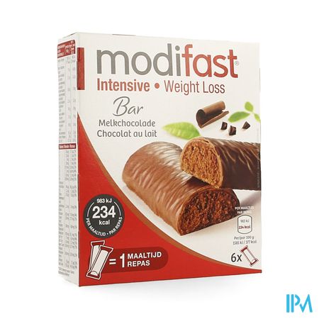 Modifast Intensive Control Reep Chocolade 6