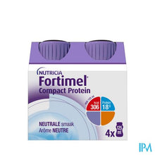 Load image into Gallery viewer, Fortimel Compact Protein Neutraal 4x125ml
