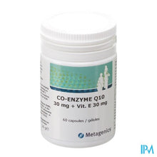 Charger l'image dans la galerie, Coenzyme Q10 30mg+vtt E Caps 60 6493 Metagenics
