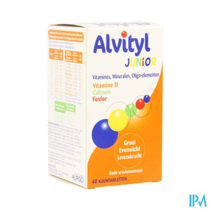 Alvityl Junior Kauwtablet 40