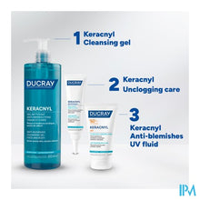 Afbeelding in Gallery-weergave laden, Ducray Keracnyl Glycolic+ Cr Tegen Zw.puntjes 30ml
