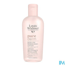 Load image into Gallery viewer, Widmer Purederm Micellaire Reinigingslotion Zonder Parfum 200ml

