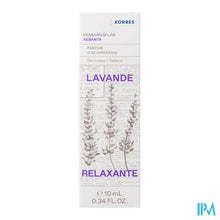 Afbeelding in Gallery-weergave laden, Korres Kb Parfum Drukpunt Relaxerend.lavendel 10ml
