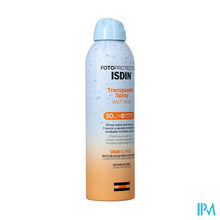 Charger l&#39;image dans la galerie, Isdin Fotoprotector Transp. Wet Skin Ip50 250ml
